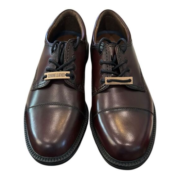 New Dockers Gordon Cordovan Men\'s Leather Oxford Shoes 8.5